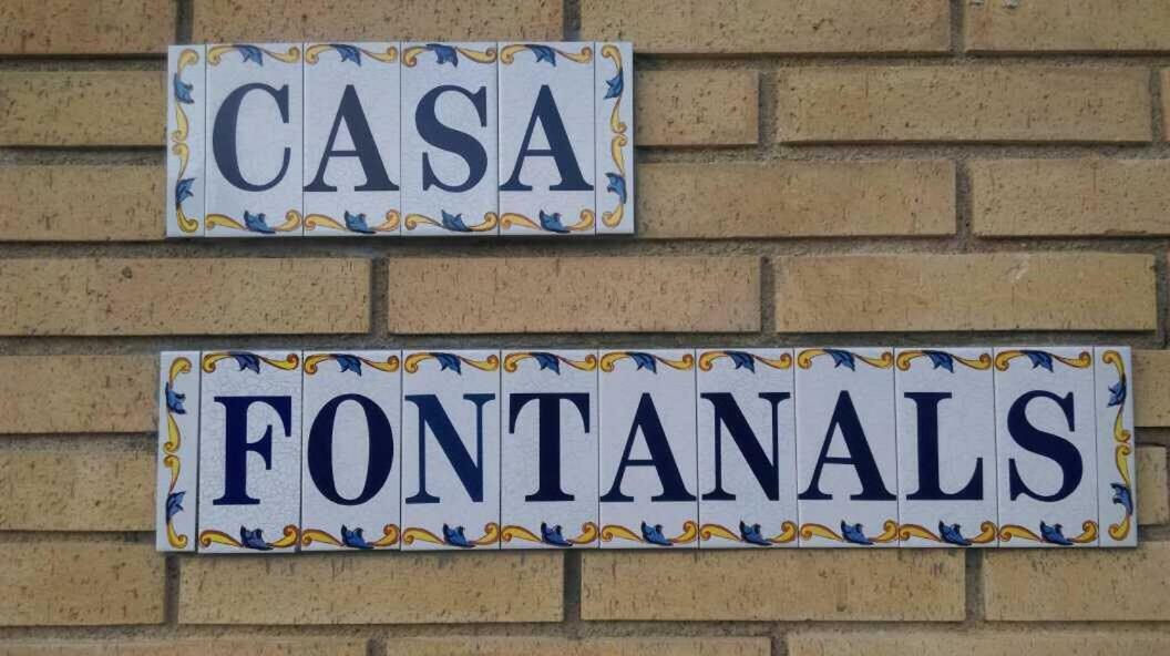 Pla del Panadés Casa Fontanals 빌라 외부 사진